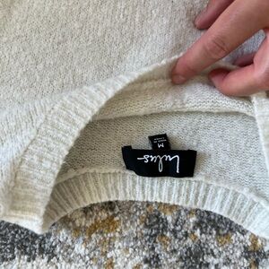 Lulus colorblock oversized sweater